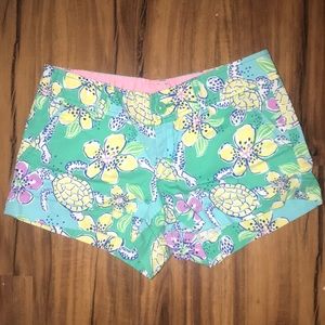 Lilly Pulitzer Turtle Shorts